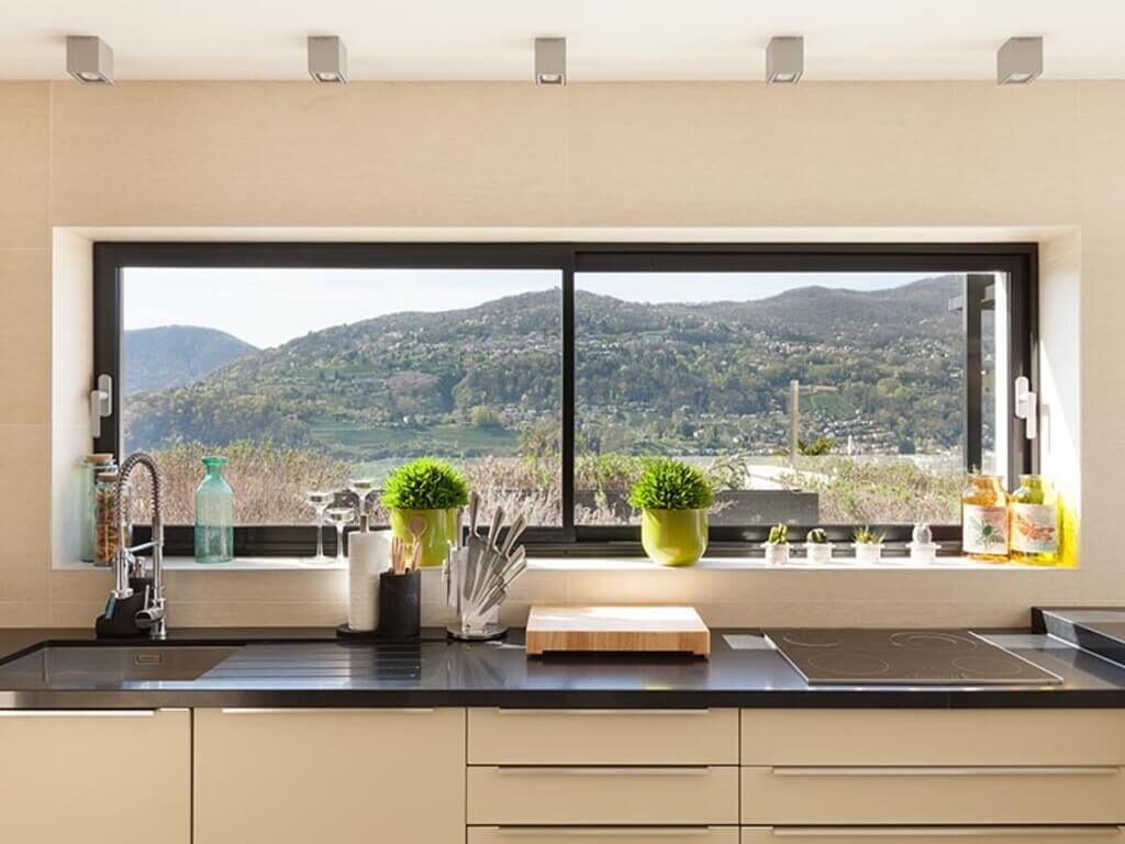 The Light and Views of mountain homes 