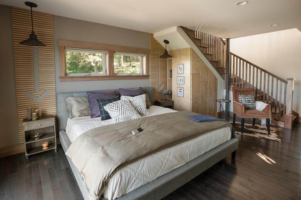 Texture and Tones of mountain homes 