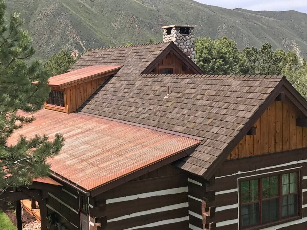 The Double-Toned Roof for Mountain Homes