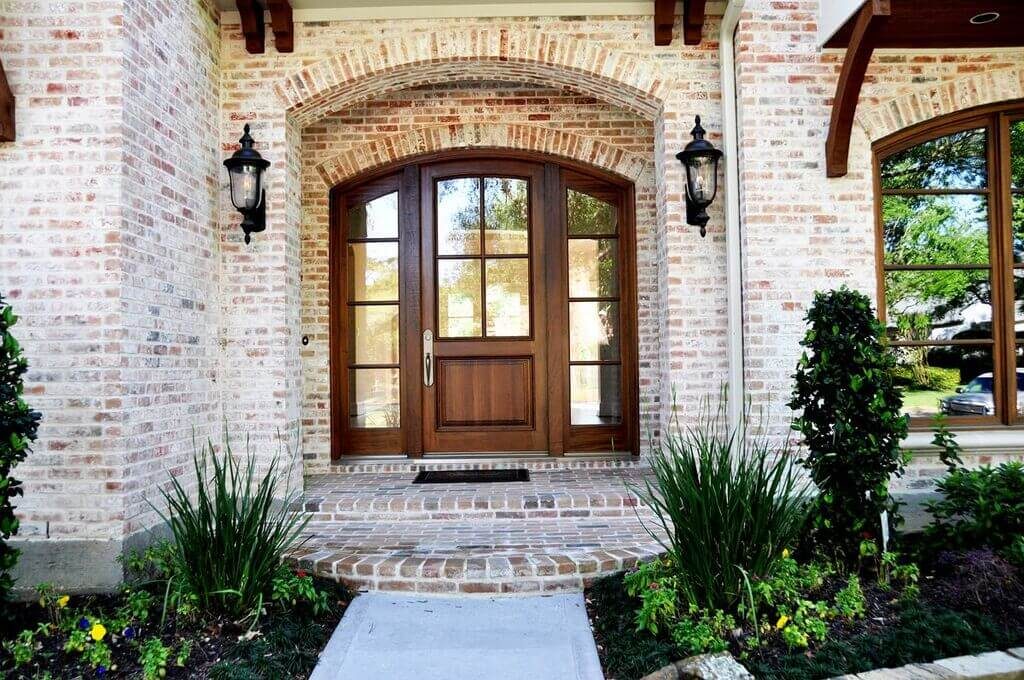 White Wash Brick House