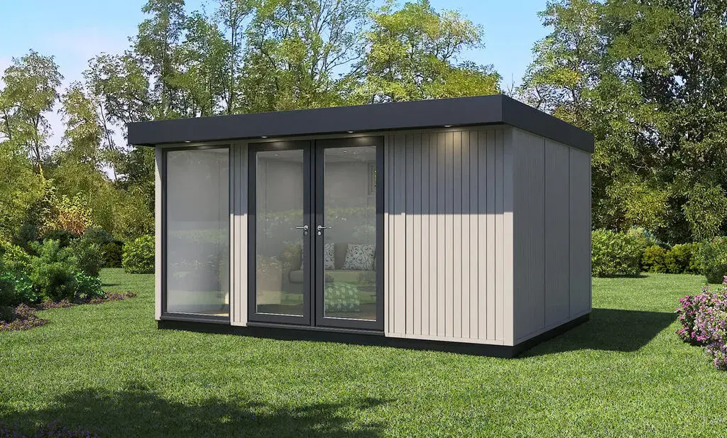 Introduce a Garden Room to Enhance House Exterior