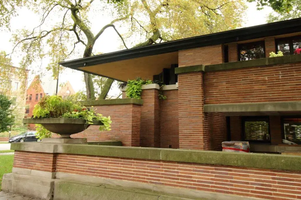 prairie style homes side view