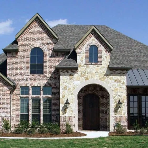 types of natural stone for house exterior
