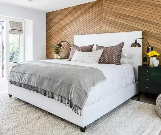 wall paneling ideas for bedroom