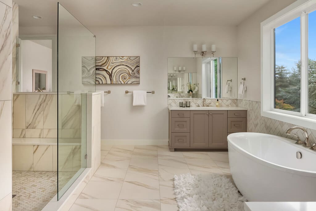 Renovations vs Remodels Bathroom 
