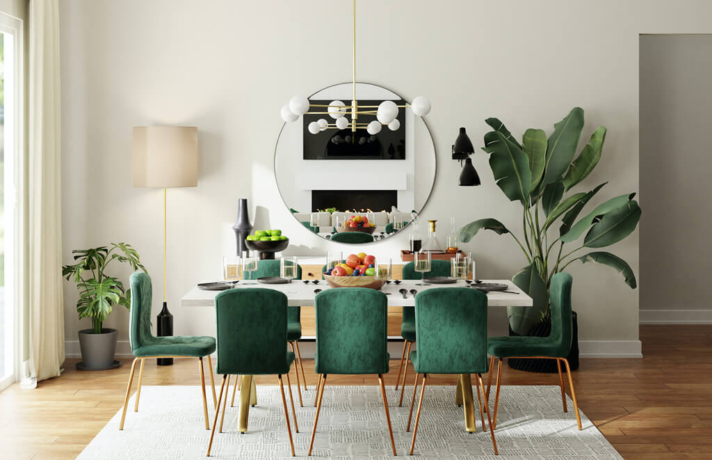 Mirrors design idea