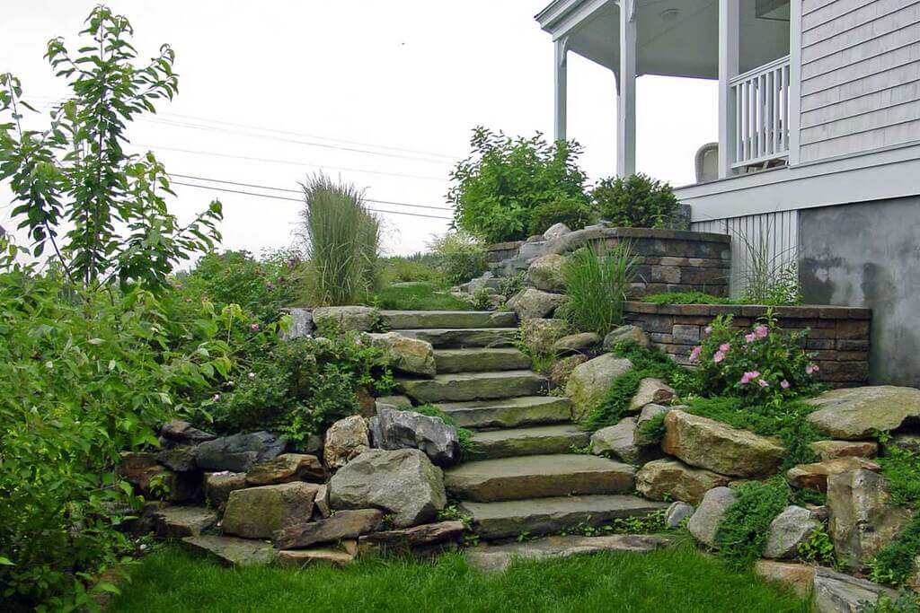 Backlit Stone in Staircases and Bars