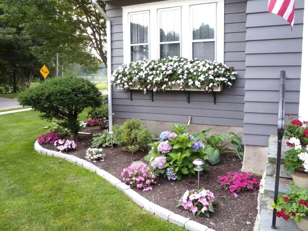front yard landscaping ideas low maintenance