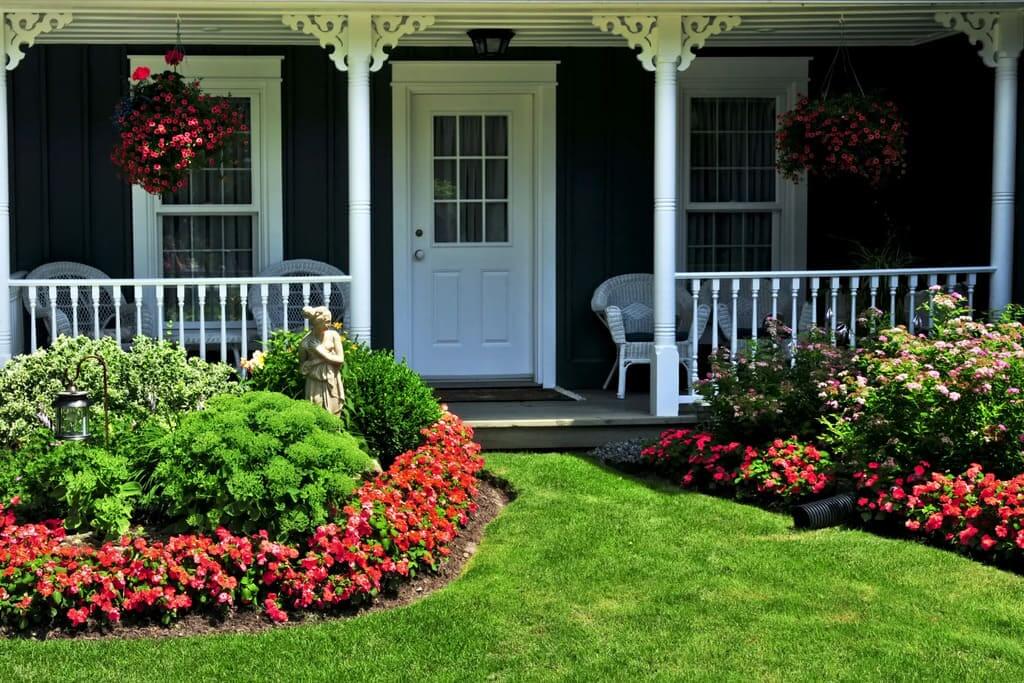 low cost low maintenance front yard landscaping