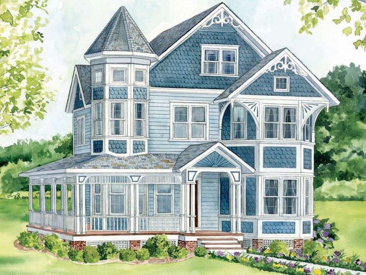 what is a victorian style house