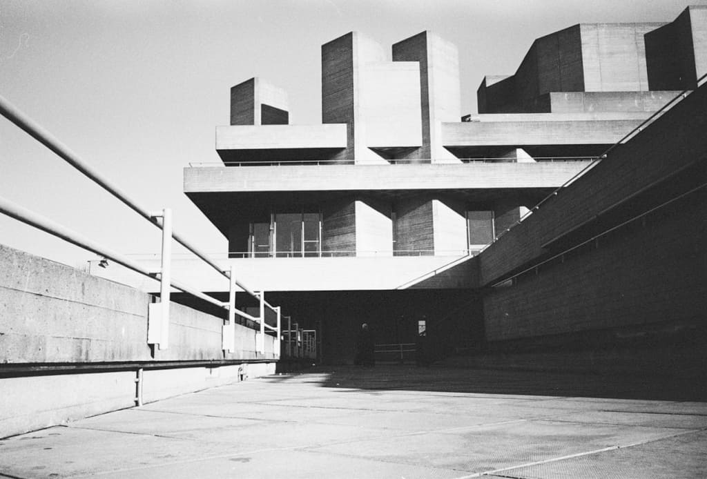 modern brutalist architecture