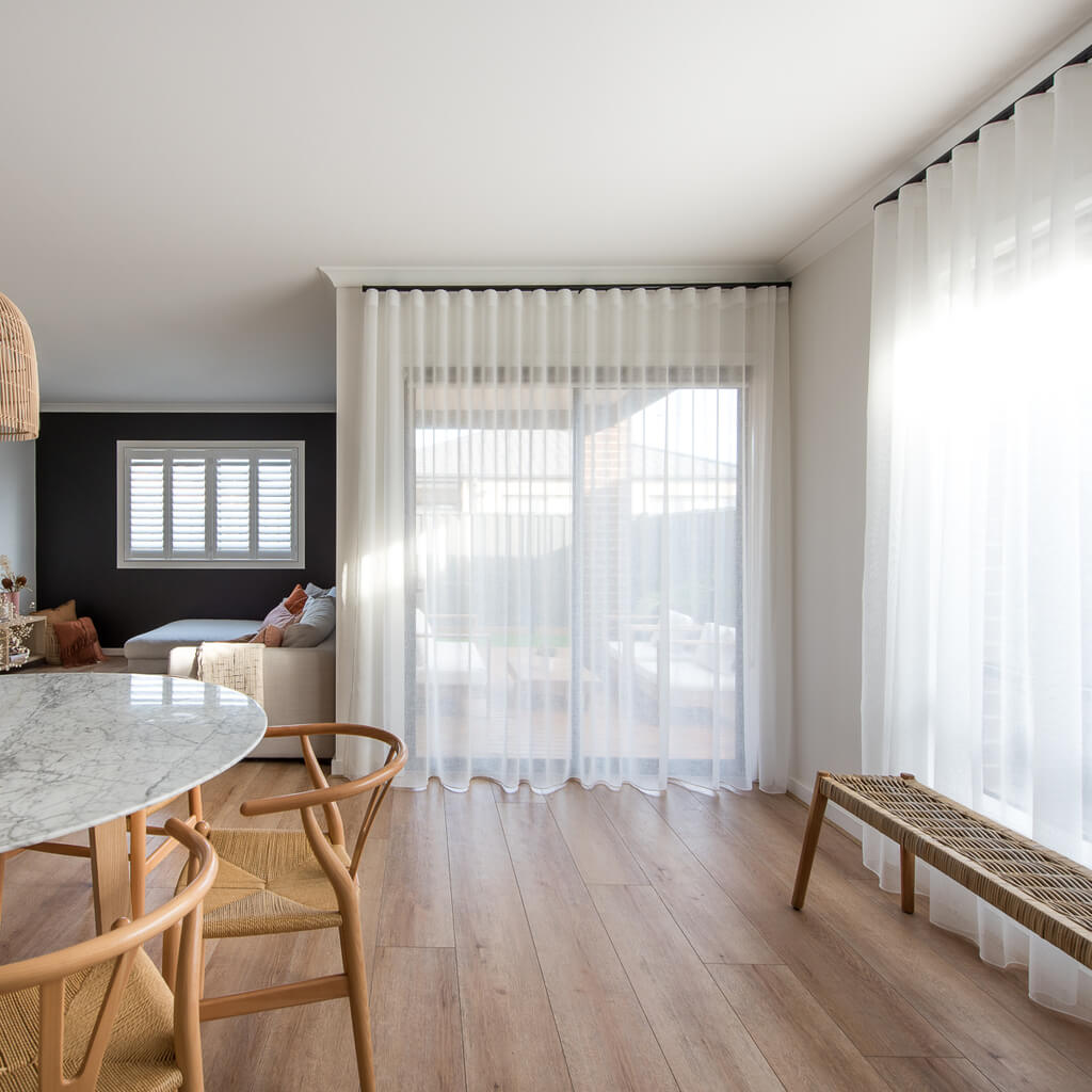 Hang Sheer Curtains
