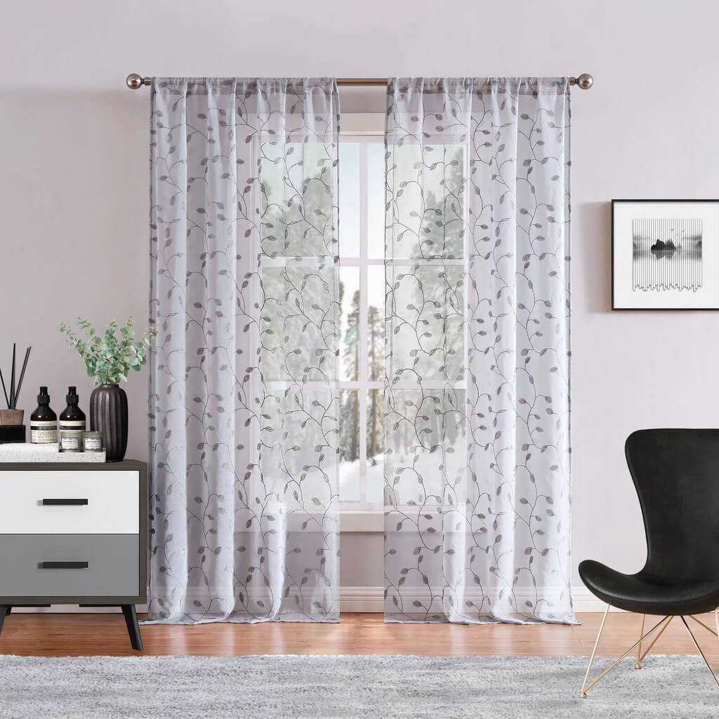 Embroidered Curtains Design Ideas 