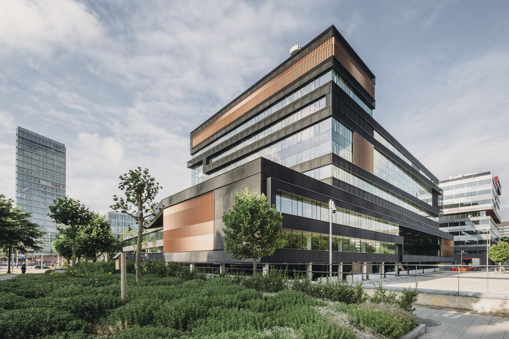 Exterior View of Fellenoord 15 Renovation UNStudio