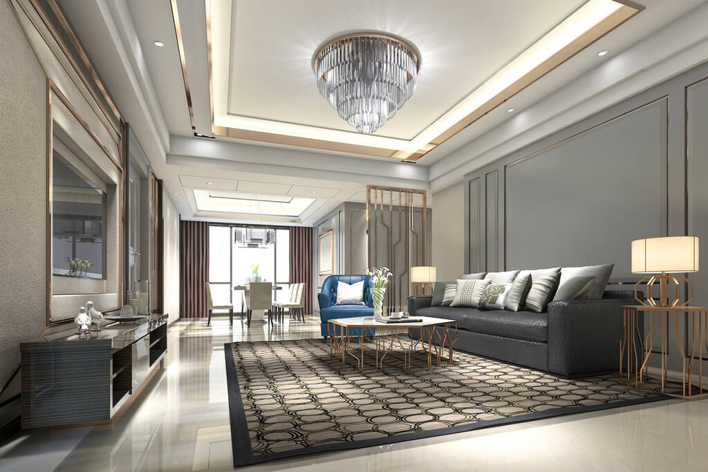 Lightening ideas for Interior Design for Living Room 