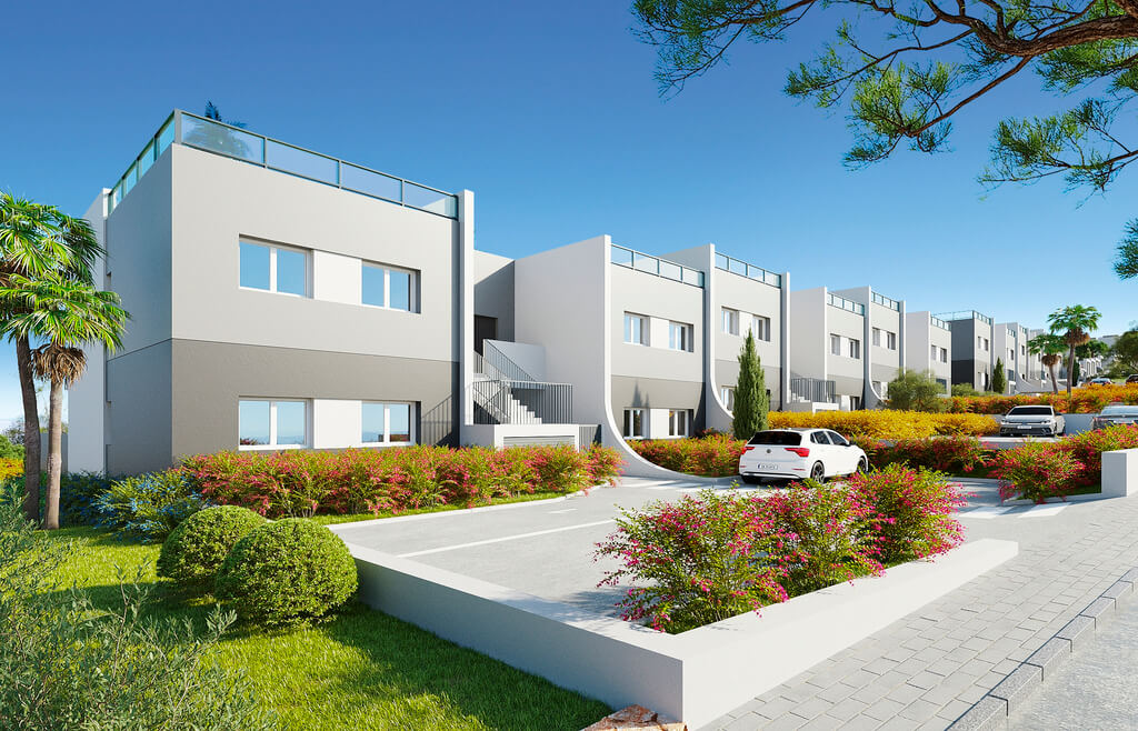 Townhouses in Spain