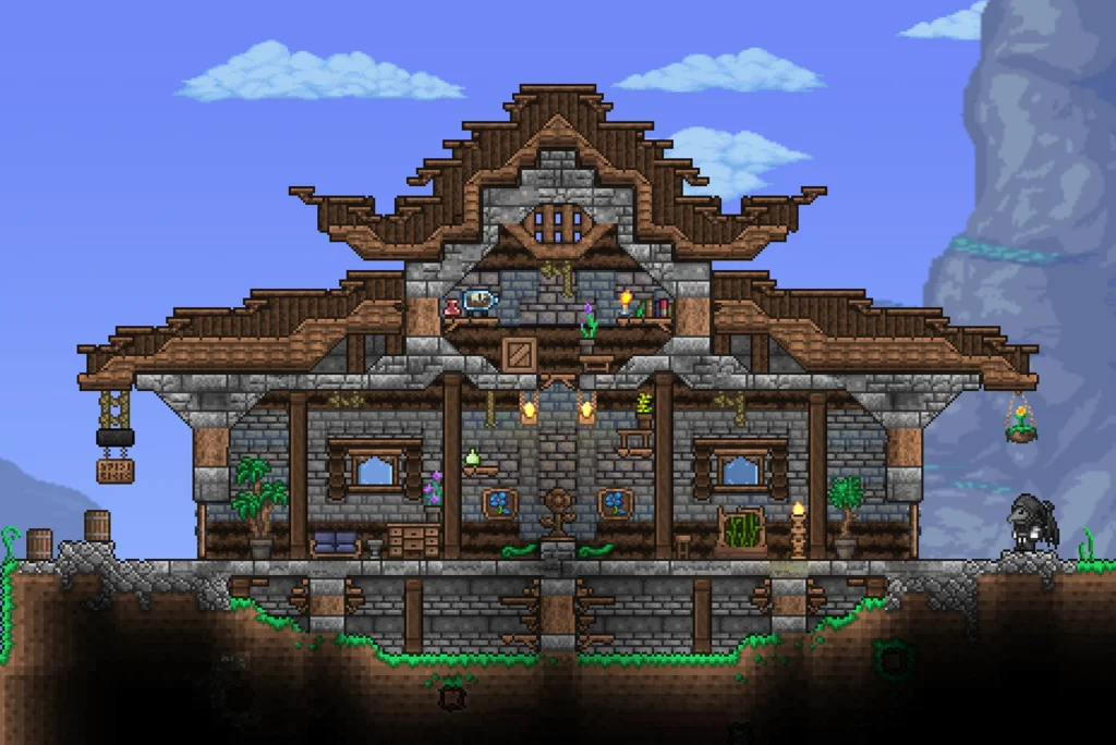 Terraria Castle House