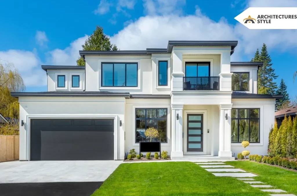 White House with Black Trim: Striking Exterior Design Ideas