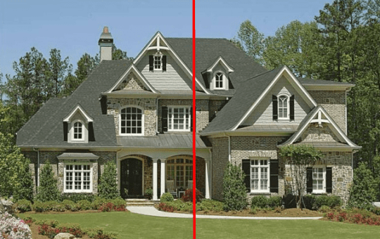 Unbalanced design of MCMansion