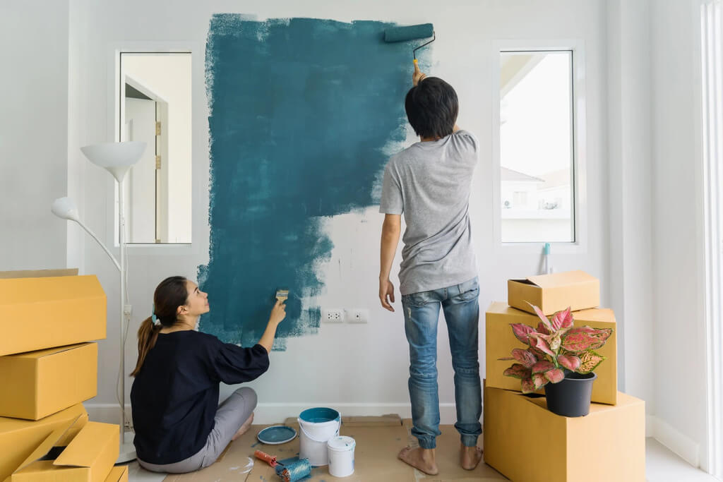 paint the interior of your house