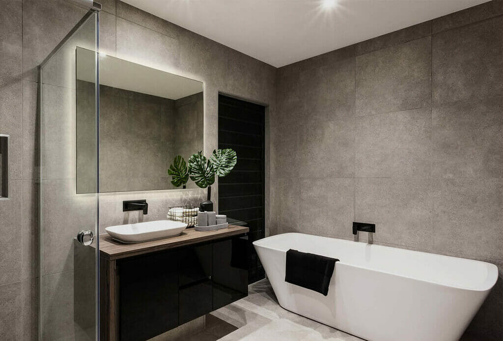 bathroom Mirror with Backlights