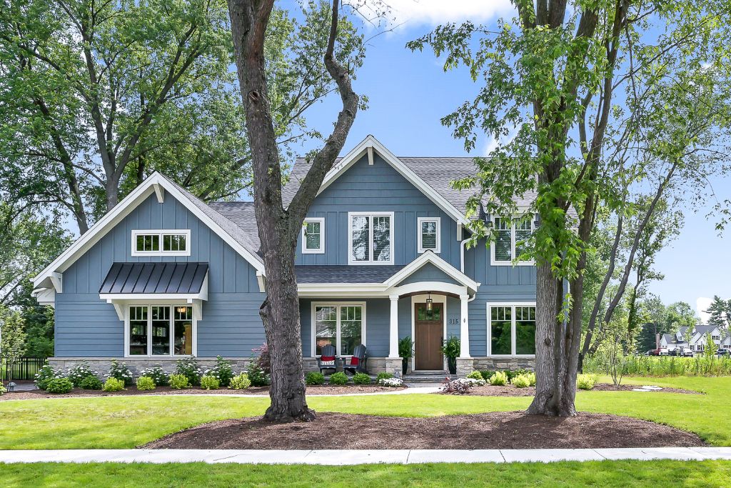 Slate Blue Exterior House Paint Colors