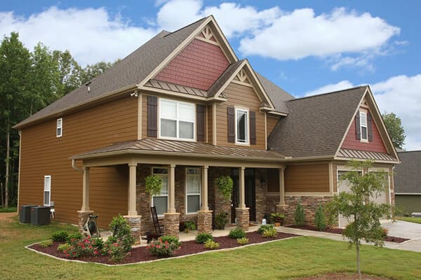 Chestnut Brown Exterior House Paint Colors