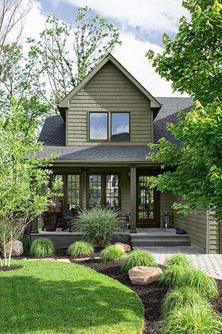 Jade Green Exterior House Paint Colors