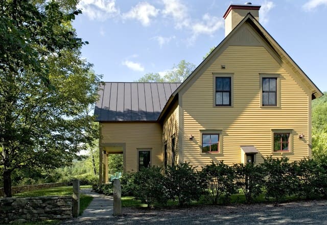 Wheat Gold Exterior House Paint Colors