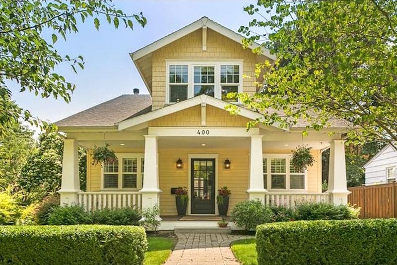 Yellow Cream Exterior House Paint Colors