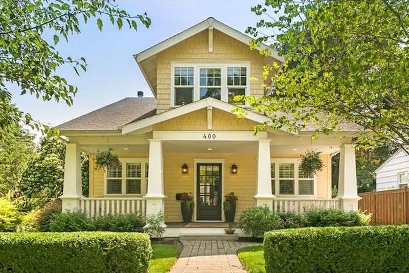 Yellow Cream Exterior House Paint Colors