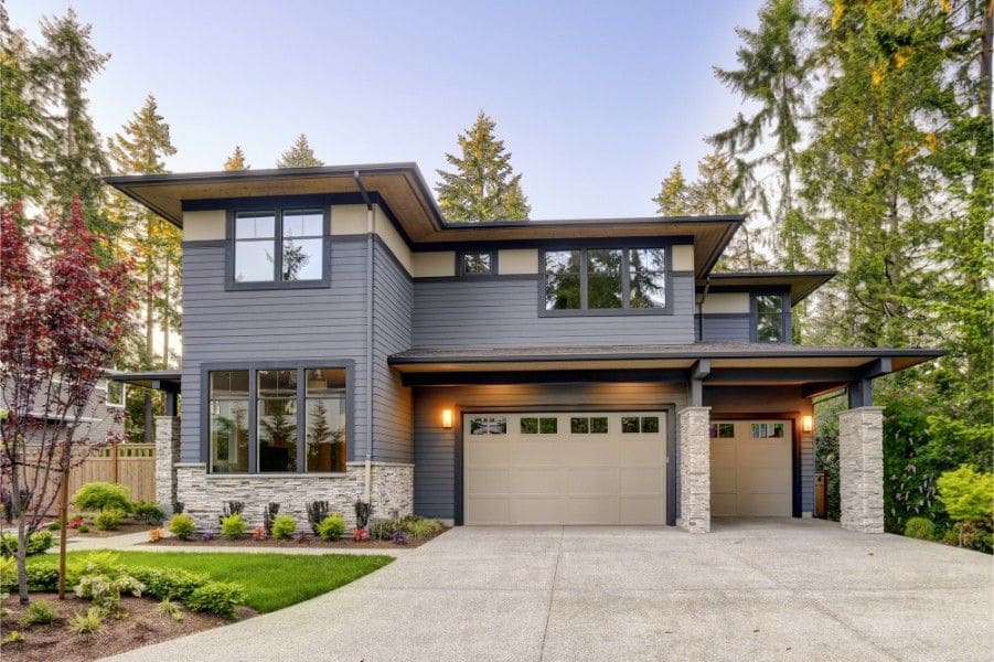 Zen Gray Exterior House Paint Colors