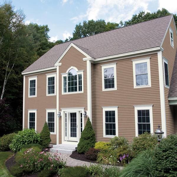 Nutmeg Brown Exterior House Paint Colors