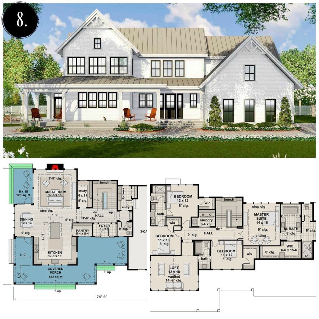 What Makes Modern Farmhouse Floor Plans Unique