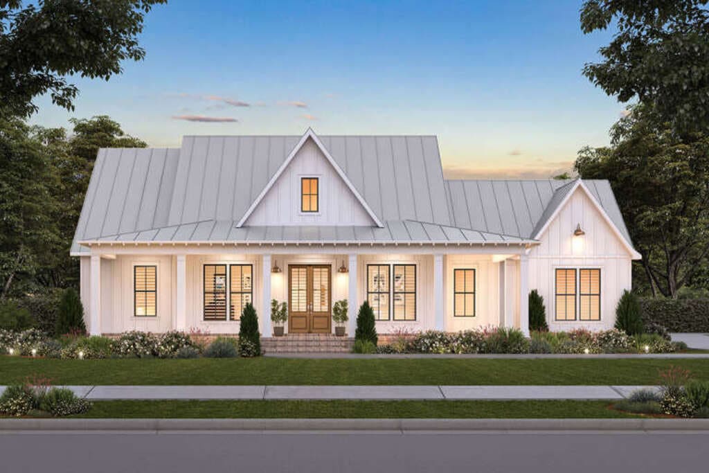 Front View of Plan 4534-00072 by House Plans