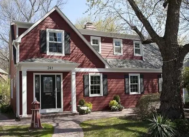 Red with Black Exterior Color