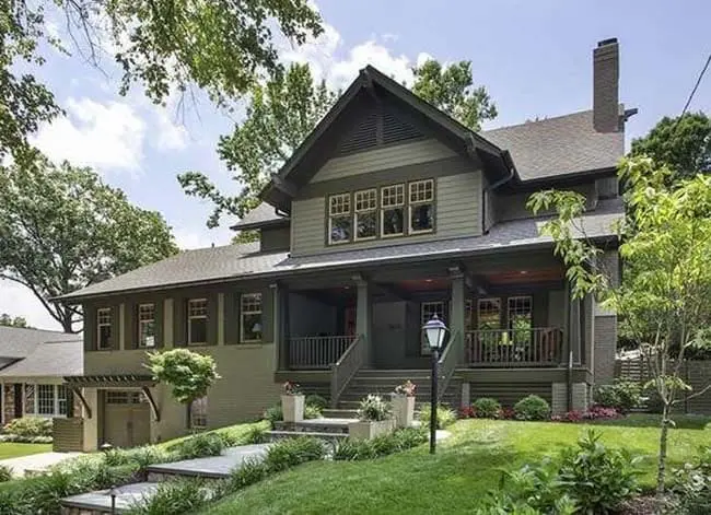olive green exterior color