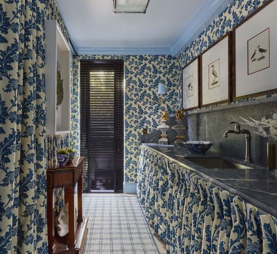 Fabric laundry room