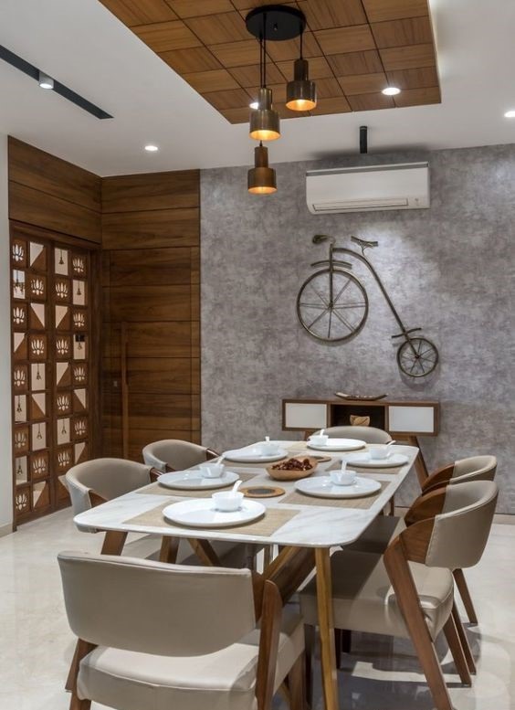 False Ceiling for Dining Room home