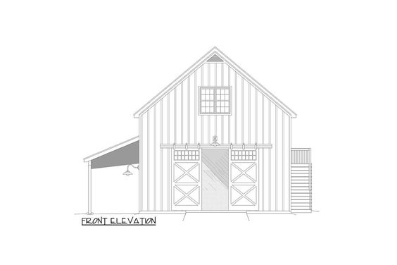 Lift friendly Barndominium Home