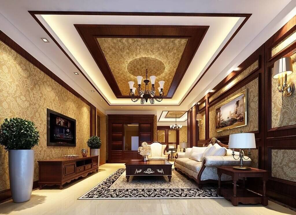 Simple False Ceiling Designs for Hall
