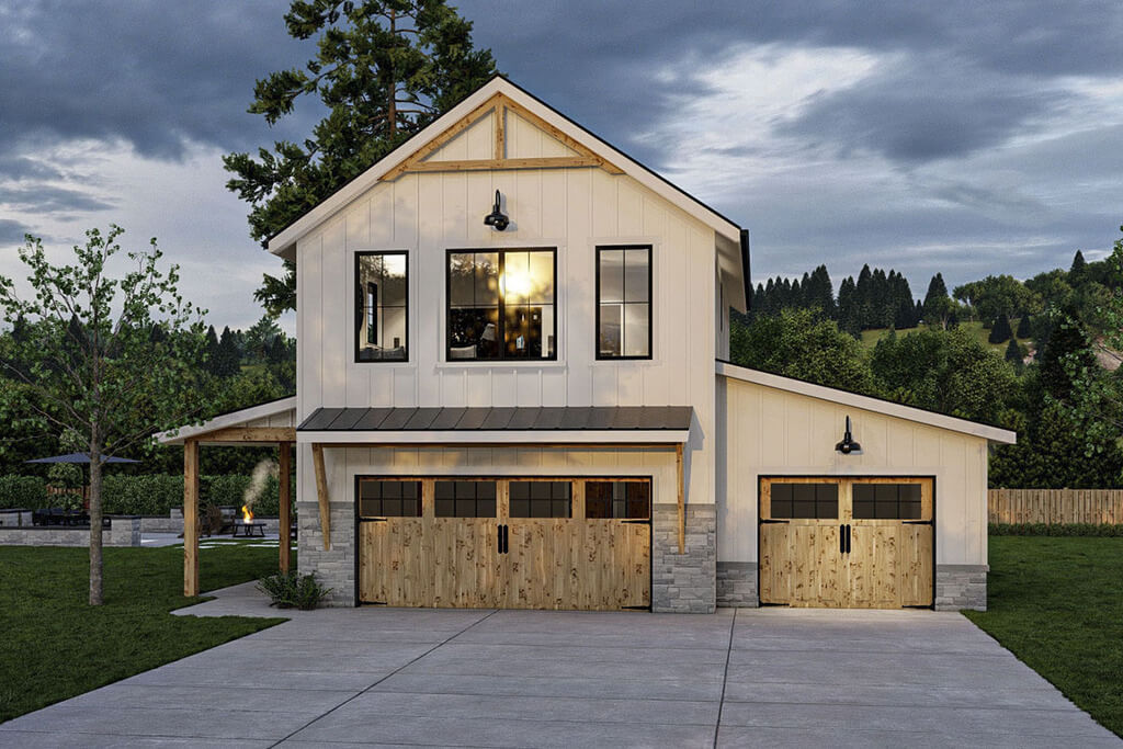 Small Barndominium House