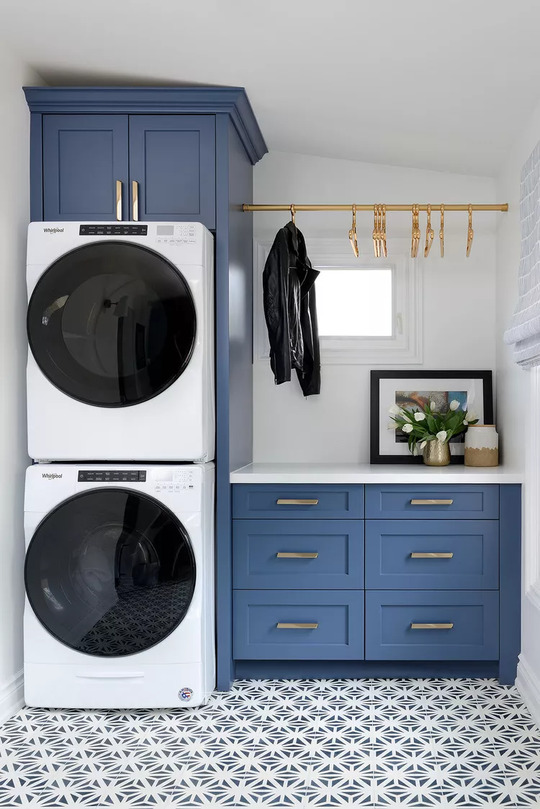 Designing a corner in laundry room