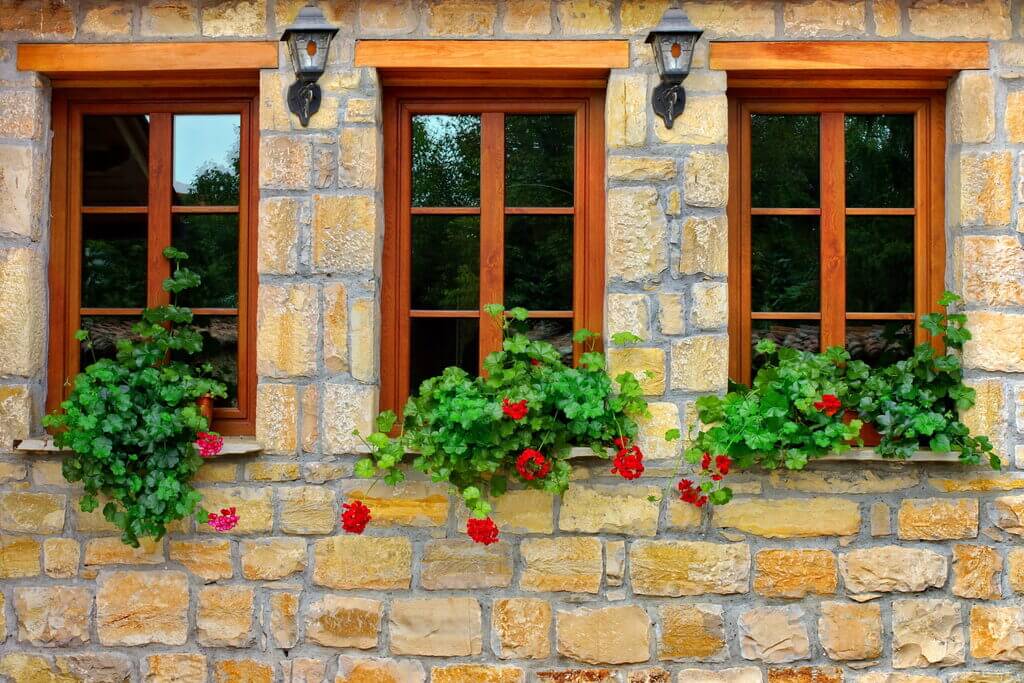 timber wood window