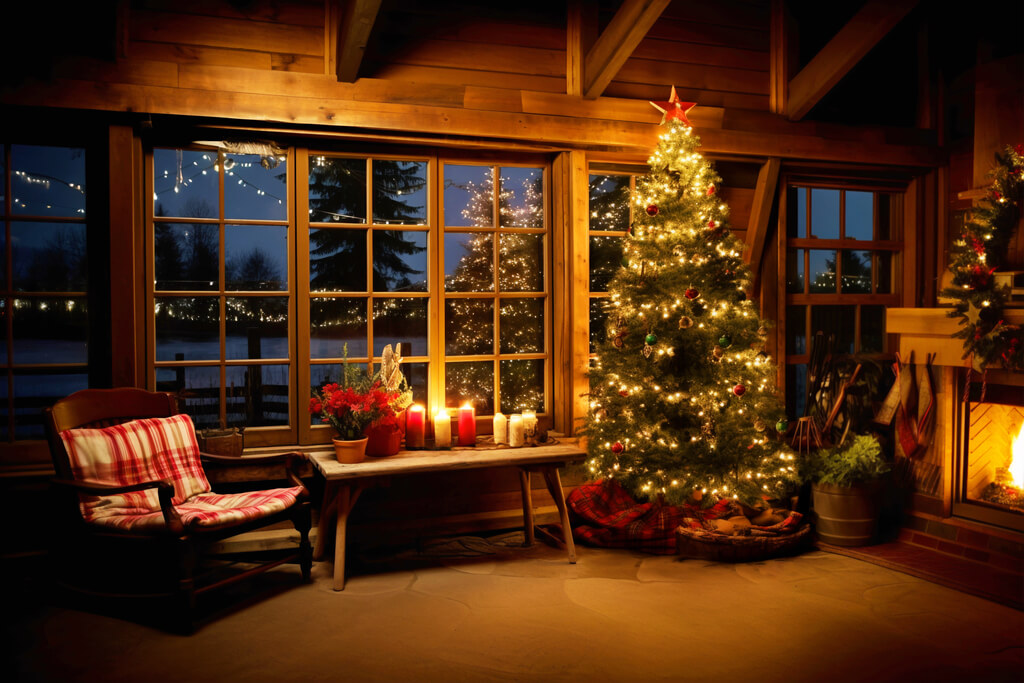 Embracing Nature Christmas decor