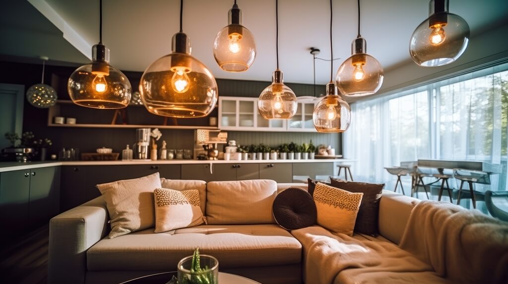 update light fixtures of home