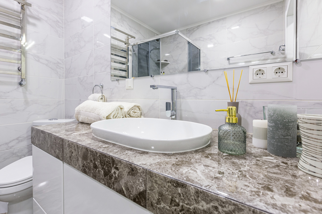 Unique marble sink