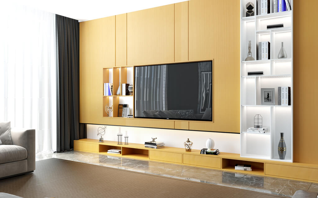 Cable Management of TV