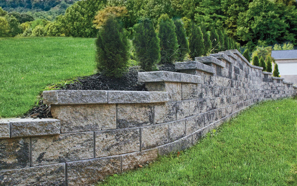 Coping for Retaining Wall