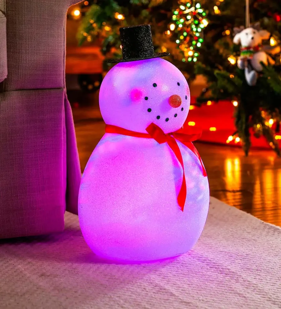 Inflatable Pink Snowman or Reindeer